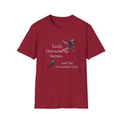 Easily Distracted By Ravens T-Shirt