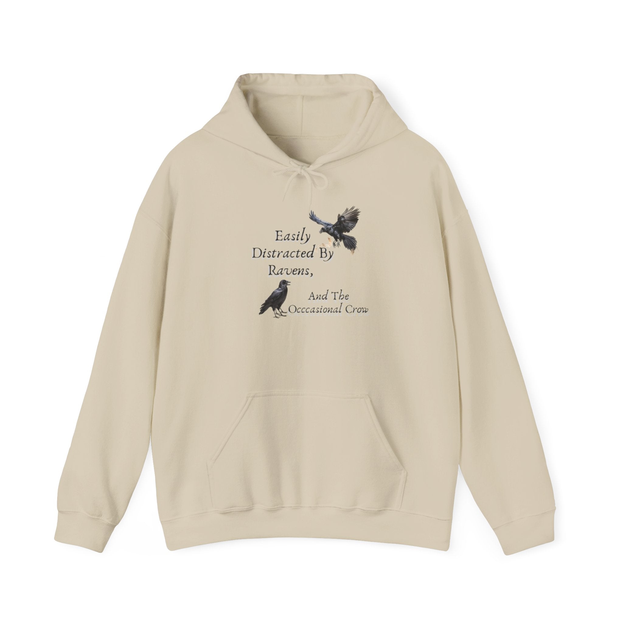 Light Beige Ravens Hoodie