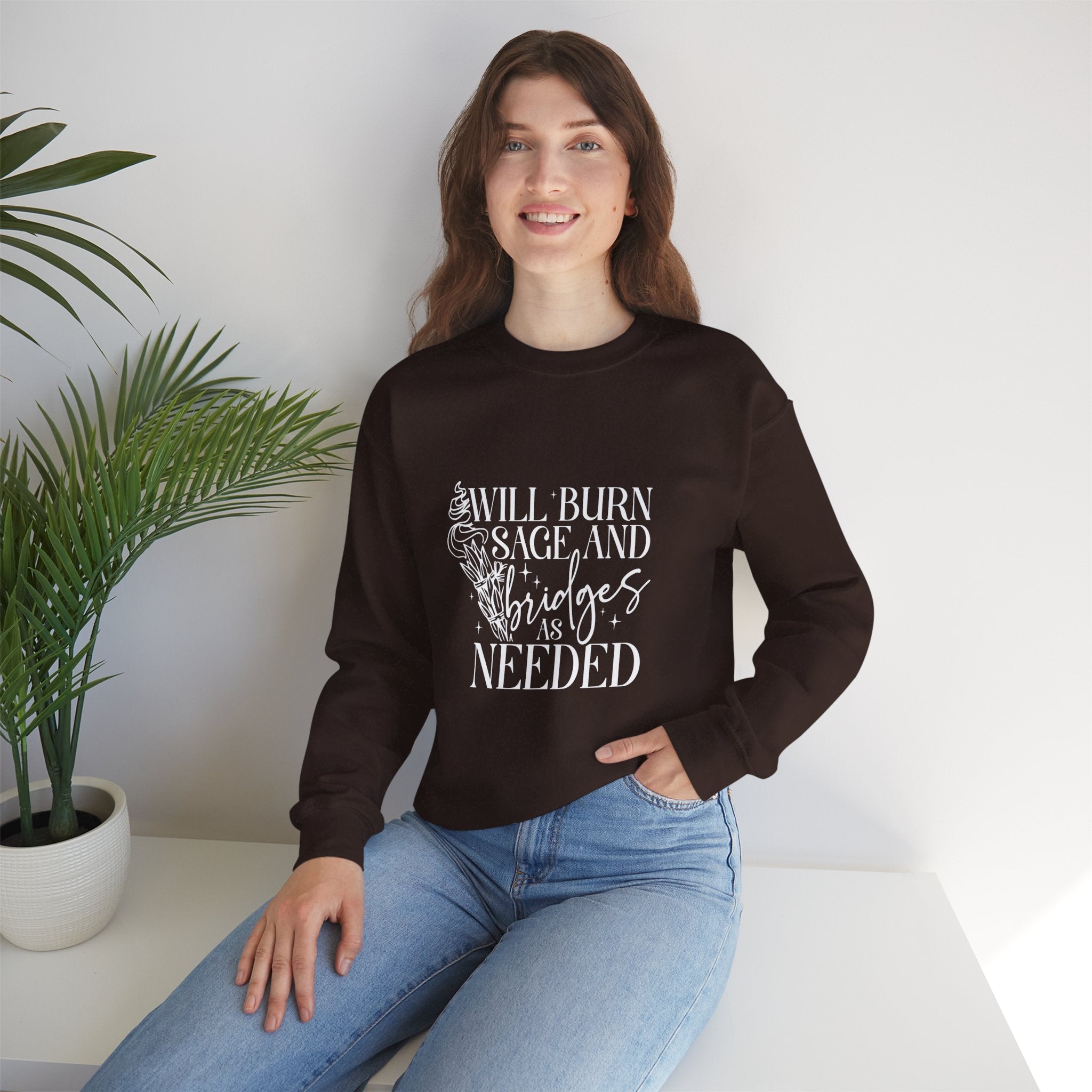 Will Burn Sage and Bridges Sweatshirt