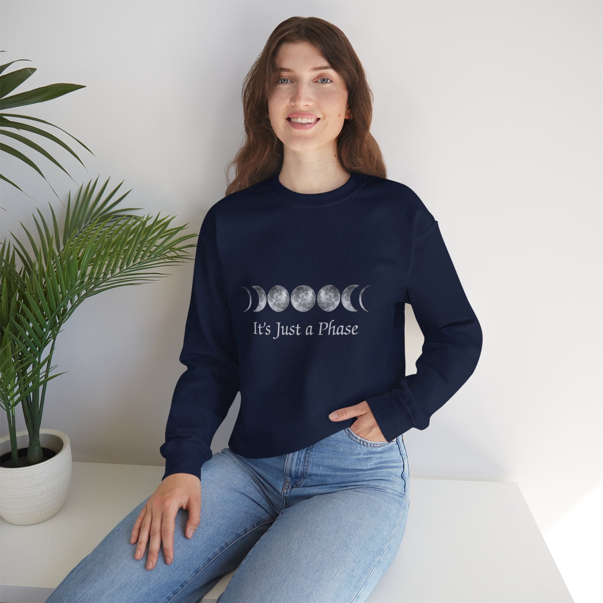 Lunar Witch Unisex Fleece Sweatshirt – It&