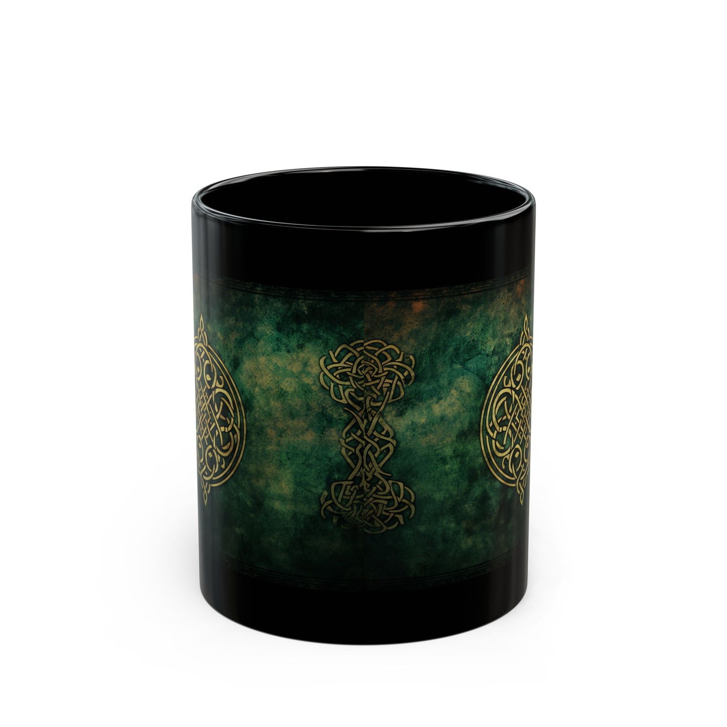 Celtic Green Mystic Design