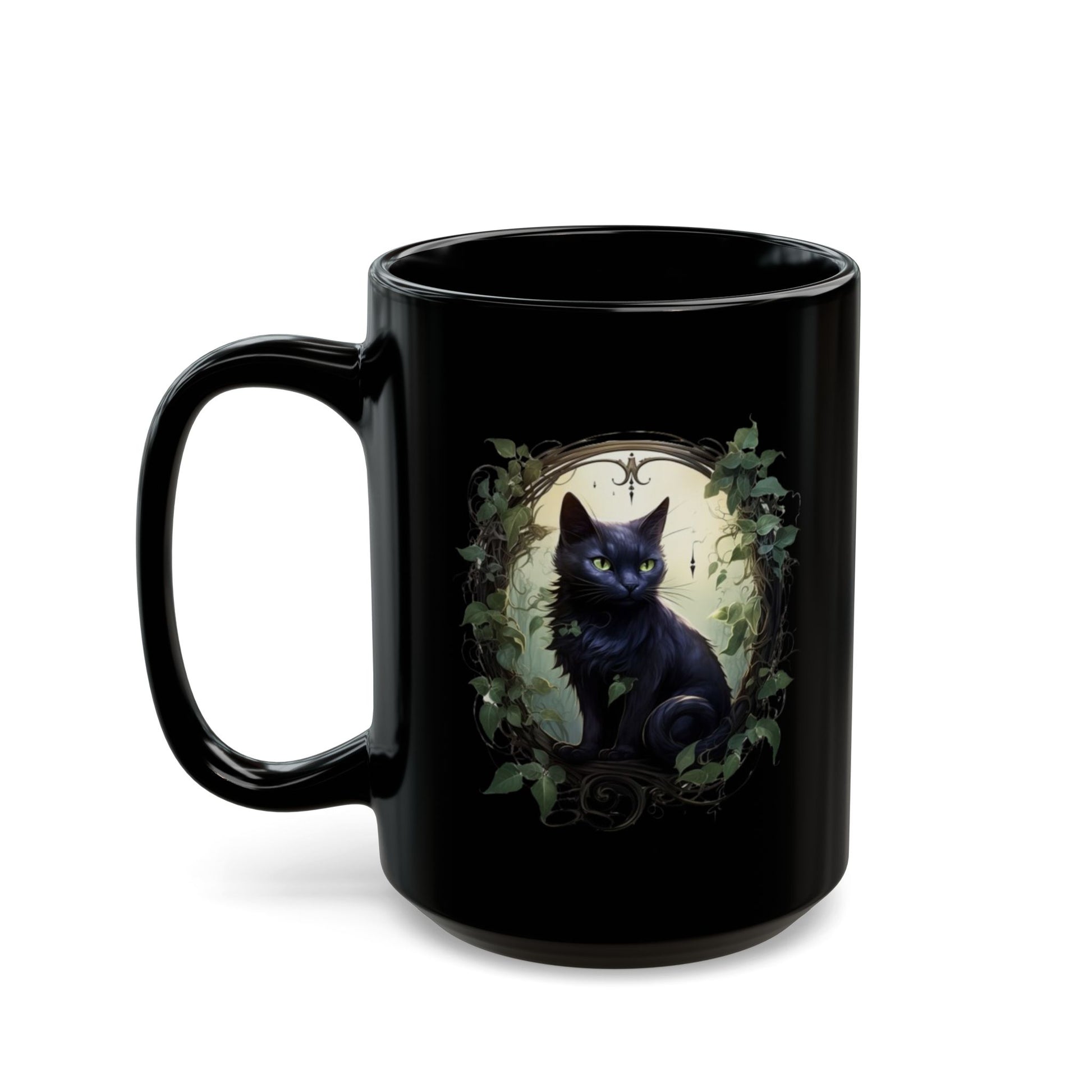 Mystical Black Cat
