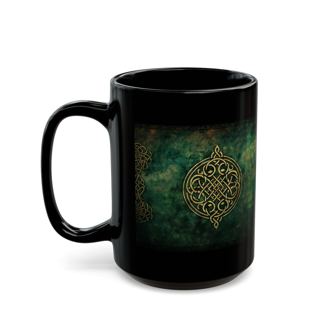Celtic Green Mystic Design Mug