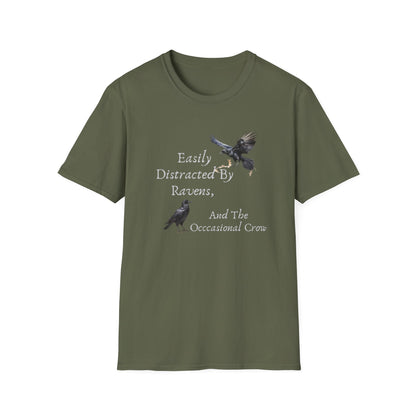 Easily Distracted By Ravens T-Shirt