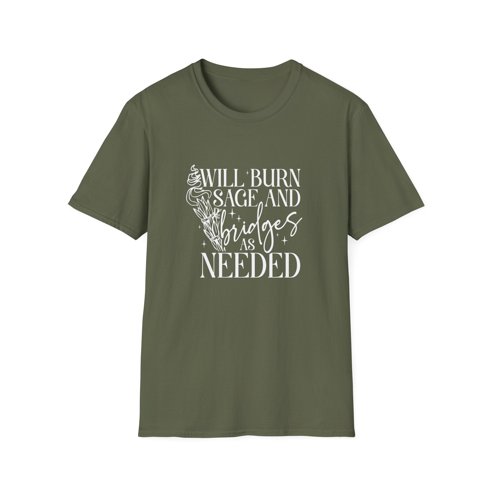 Will Burn Sage and Bridges T-Shirt