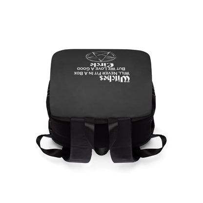 Witches Will Never Fit In A Box Casual Shoulder Backpack