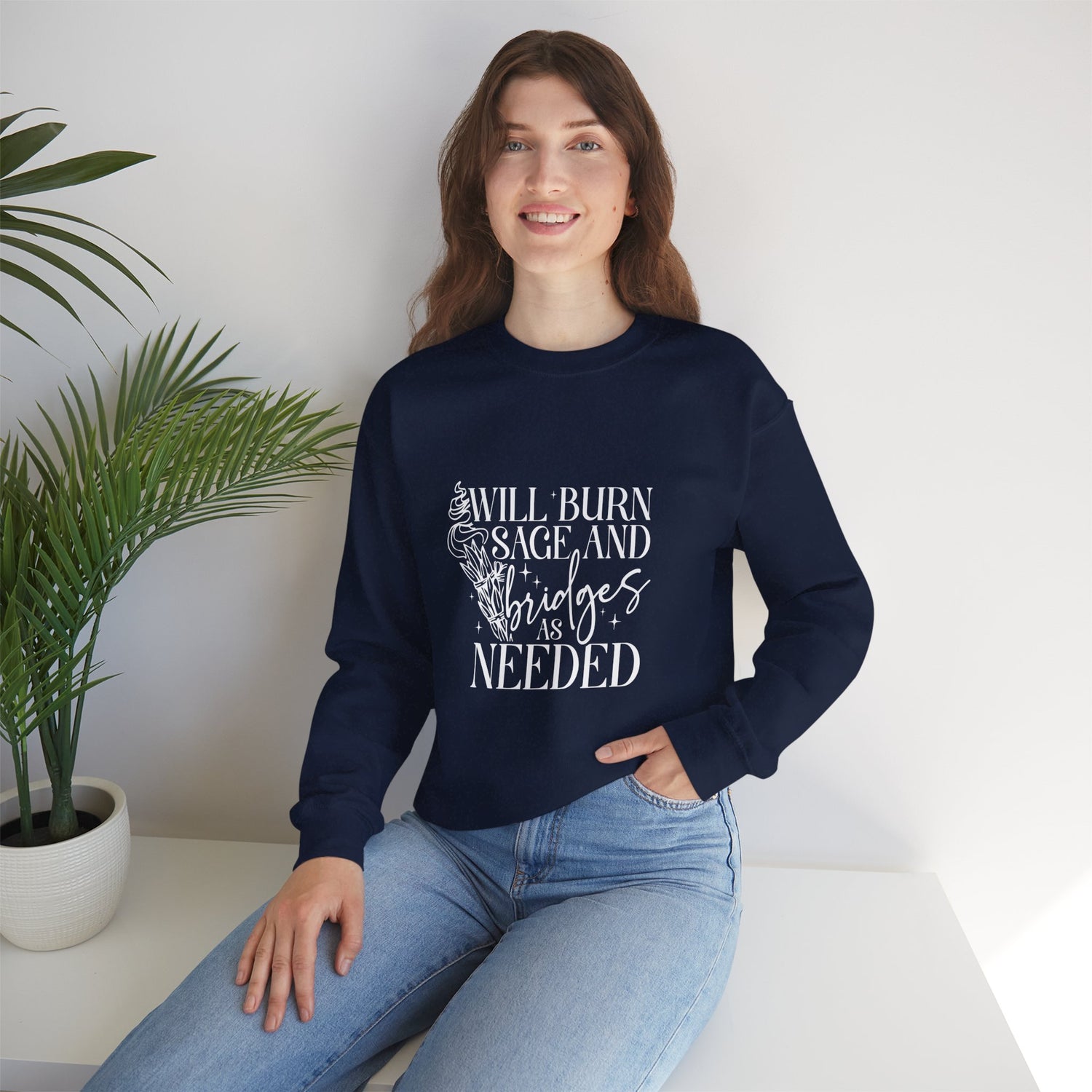 Will Burn Sage and Bridges Sweatshirt