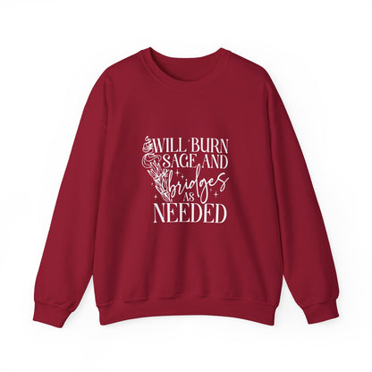 Will Burn Sage and Bridges Sweatshirt